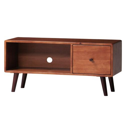 ローボード テレビ台 幅80 北欧 80cm 木製 レトロ コルティ : IKIKAGU