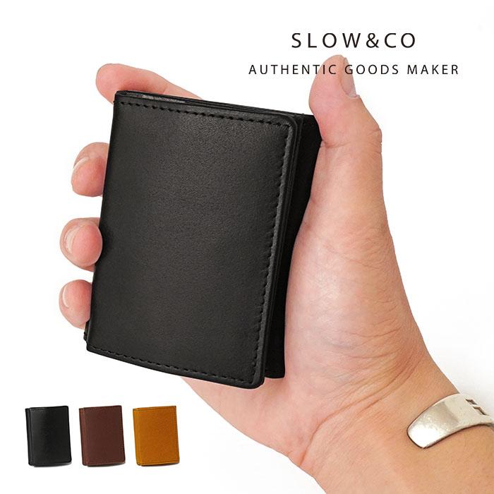 ハービー スロウ SLOW 折り財布 ホールド ミニウォレット 三つ折り財布