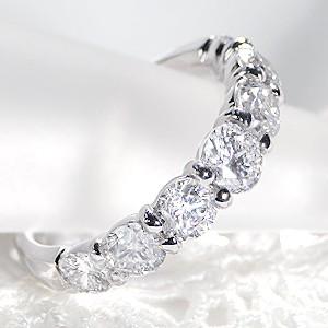 pt900 プラチナ ダイヤモンド ダイヤ 指輪 リング ハーフエタニティ