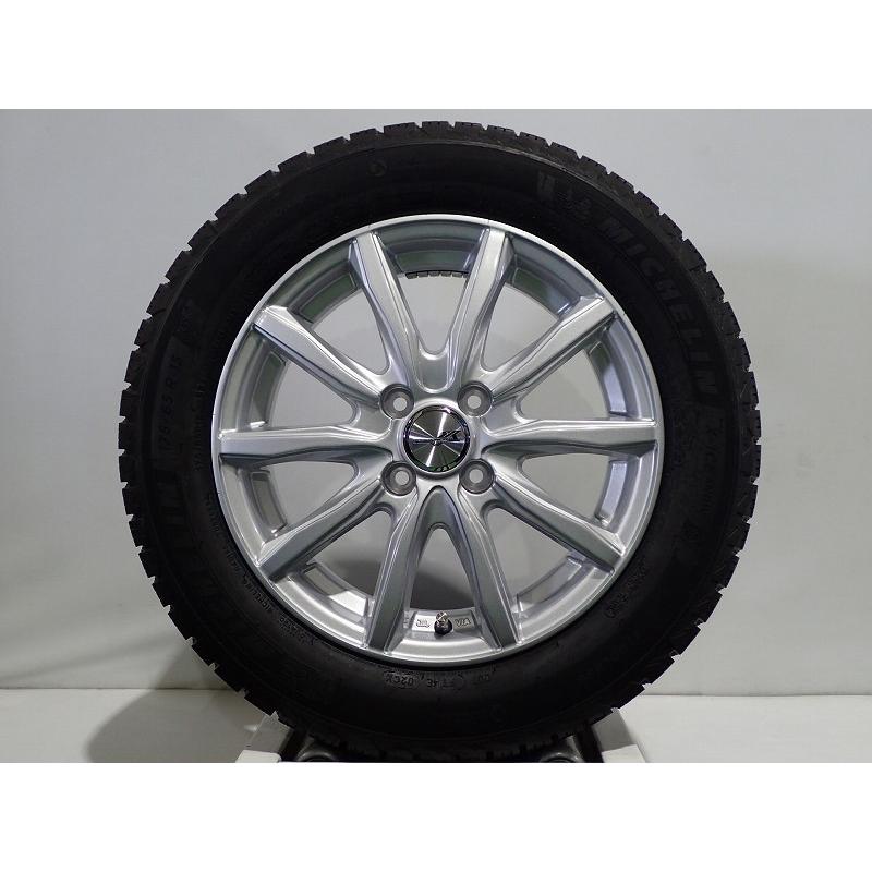 X-ICE 175/65R15 スタッドレスタイヤホイール4本セット ミシュラン