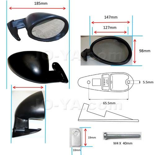 vitaloni ( ビタローニ ) カリフォルニア ミラー 左用 : JO-YA.com