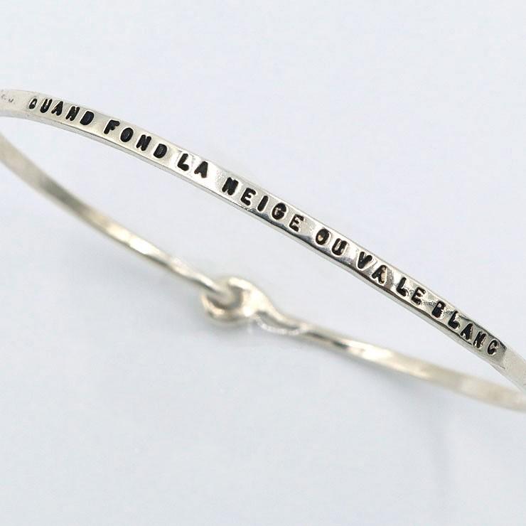 SERGE THORAVAL（セルジュ・トラヴァル） 正規品 バングル 雪溶け b21