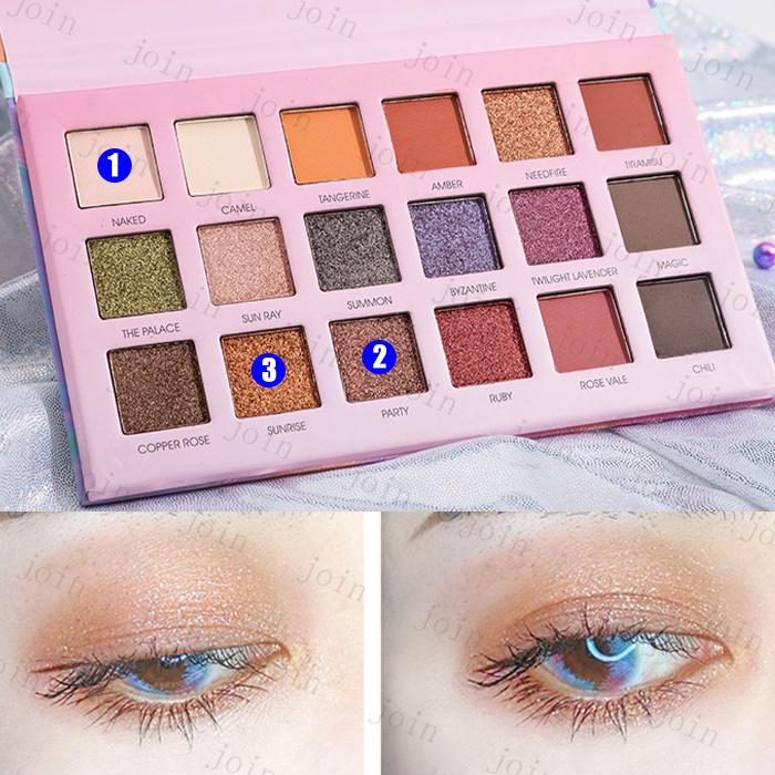 アイシャドウパレット 日本国内当日発送 18colors set アイシャドウ