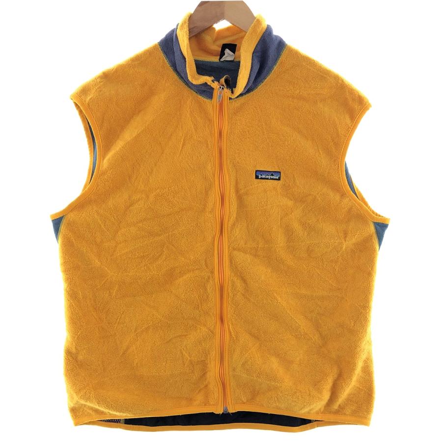 patagonia（パタゴニア） 古着 90年代 フリースベスト USA製 メンズXL