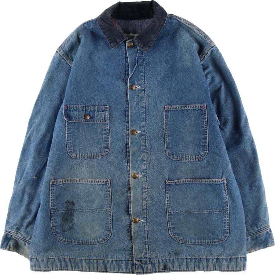 古着 70年代 シアーズ Sears デニムカバーオール メンズXL相当