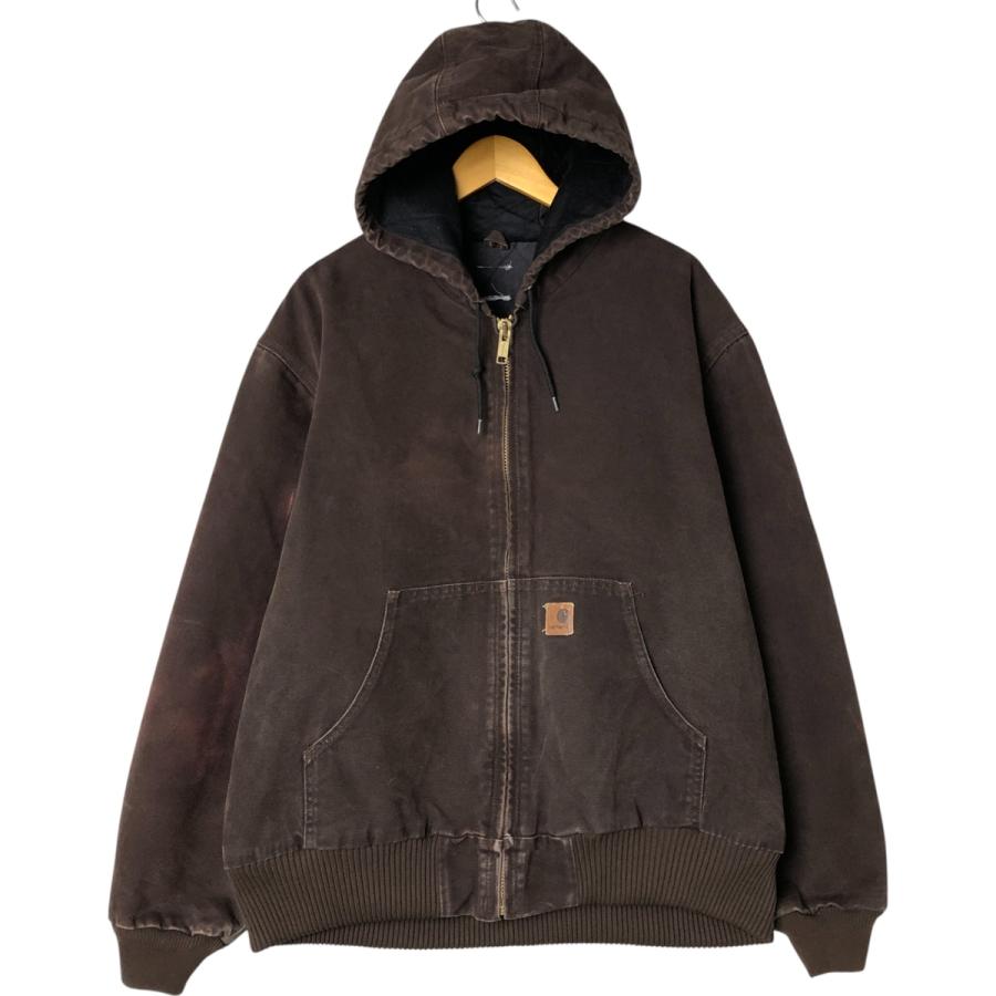 Carhartt（カーハート） 古着 アクティブジャケット ダックフルジップ