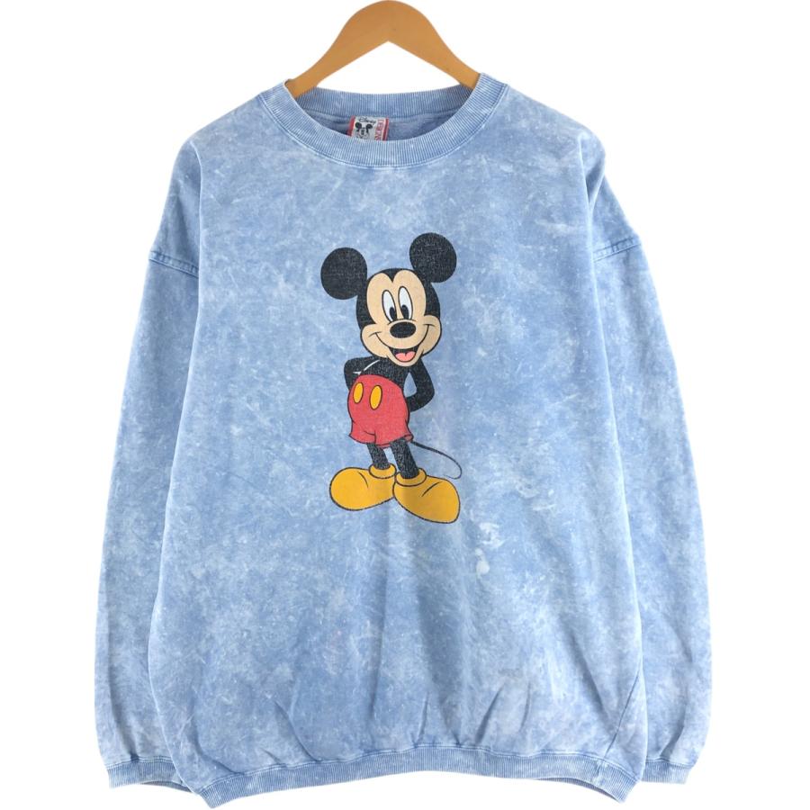 古着 90年代 ディズニー ミッキーマウス キャラクタースウェットシャツ