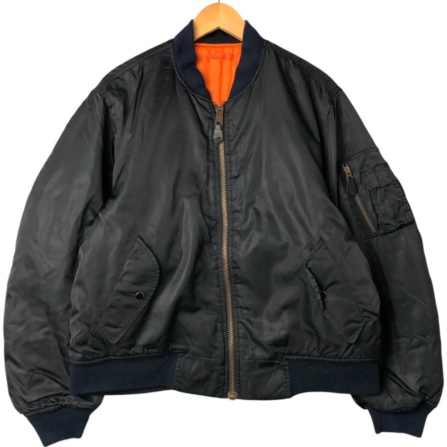 古着 ~90年代 民間品 アルファ ALPHA MA-1タイプ 中綿入り ミリタリー