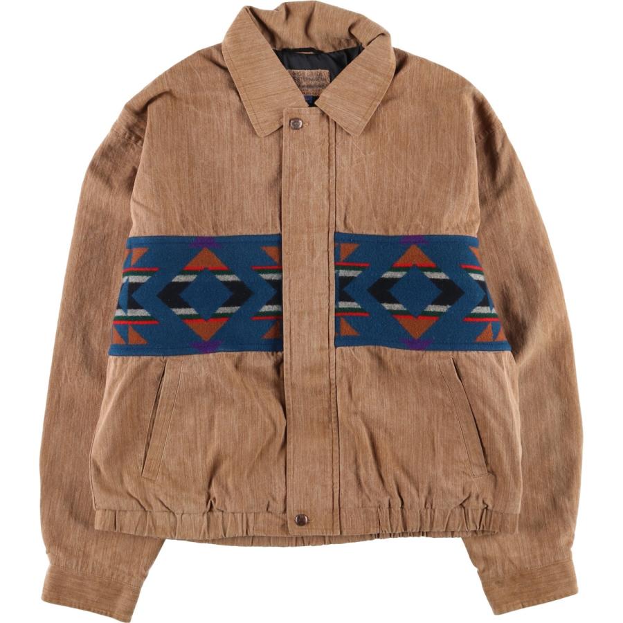 PENDLETON（ペンドルトン） 古着 70~80年代 総柄 ネイティブ柄 ジップ