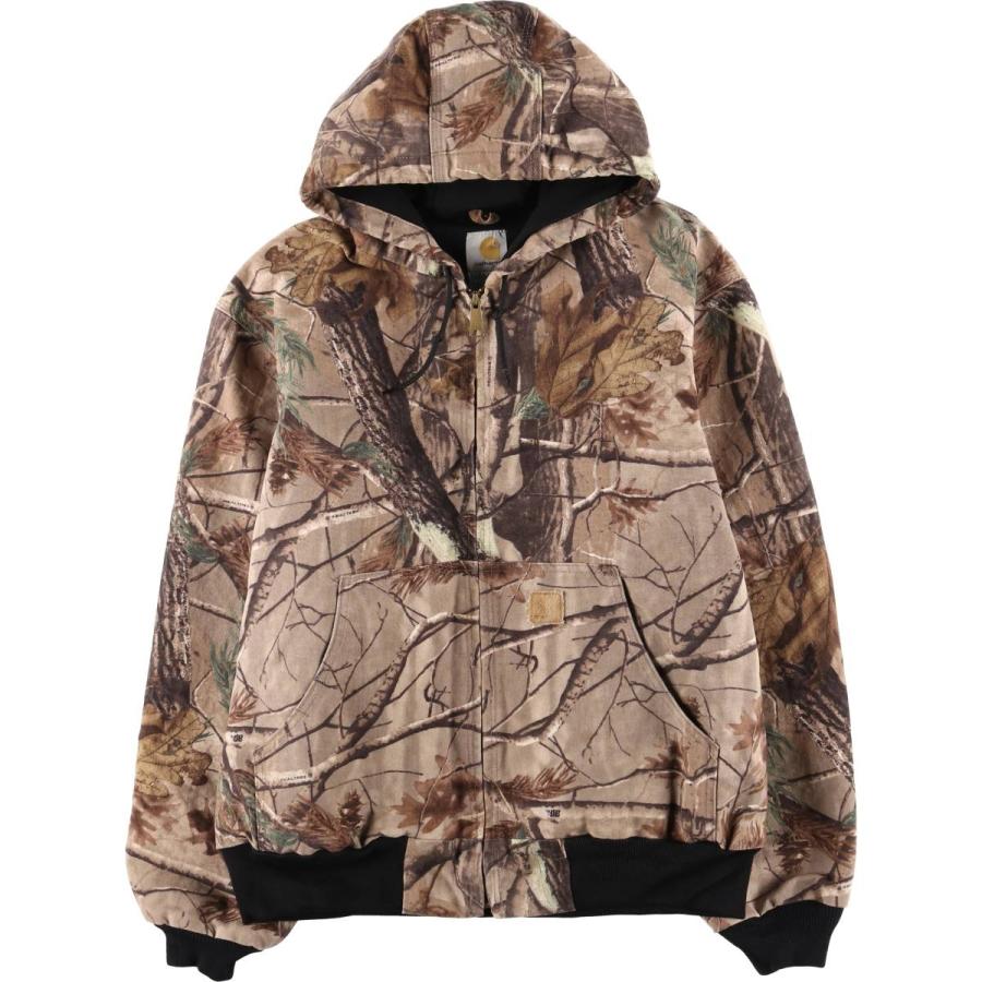 Carhartt（カーハート） 古着 アクティブジャケット 迷彩柄 リアル