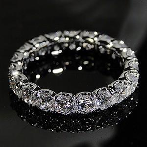 ダイヤモンドフルエタニティリング 2.0カラット 指輪 プラチナ950 大粒