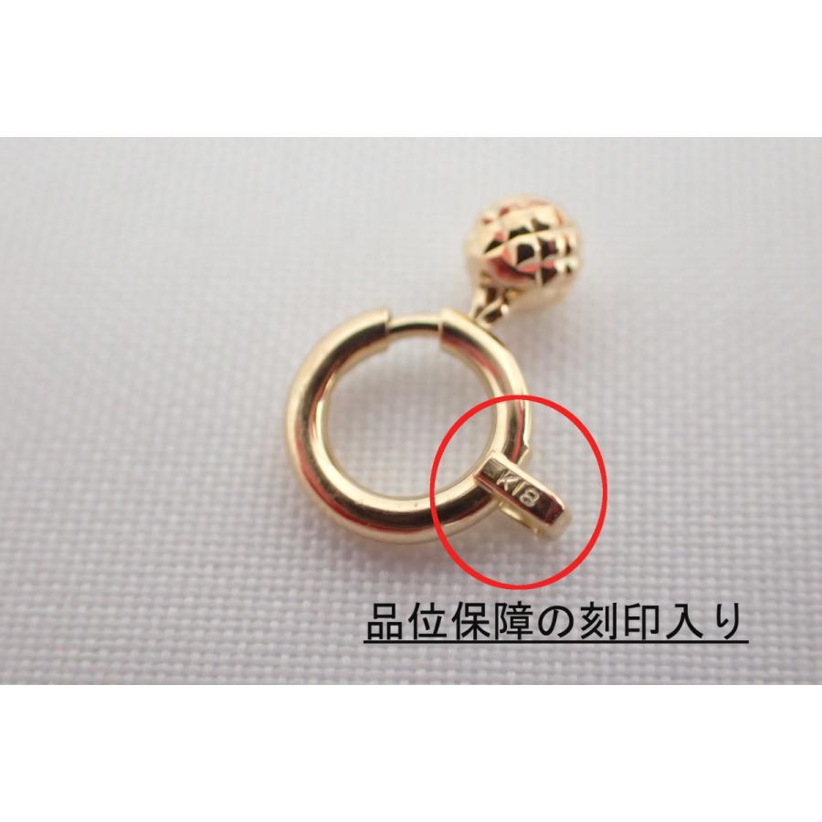 ネックレス ブレスレット 留め具 パーツ ヒキワ ひきわ K18 18金