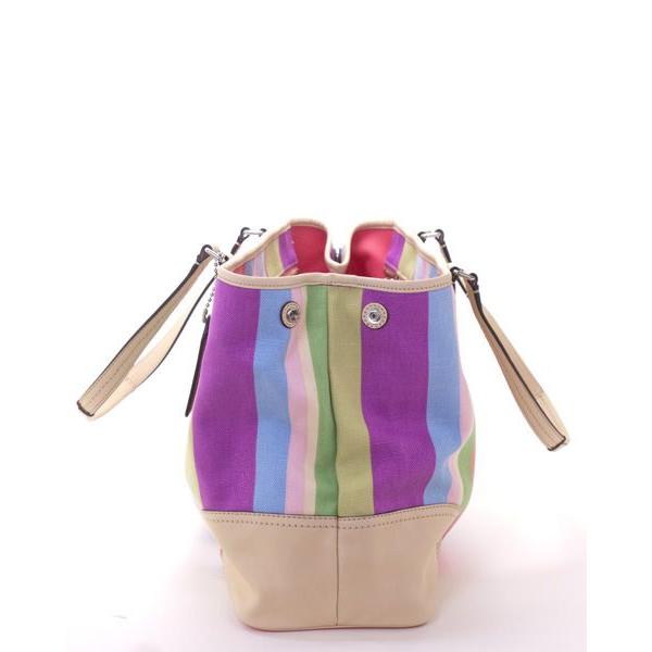 COACH（コーチ） ☆送料無料ハンプトンズ ウィークエンド ストライプ