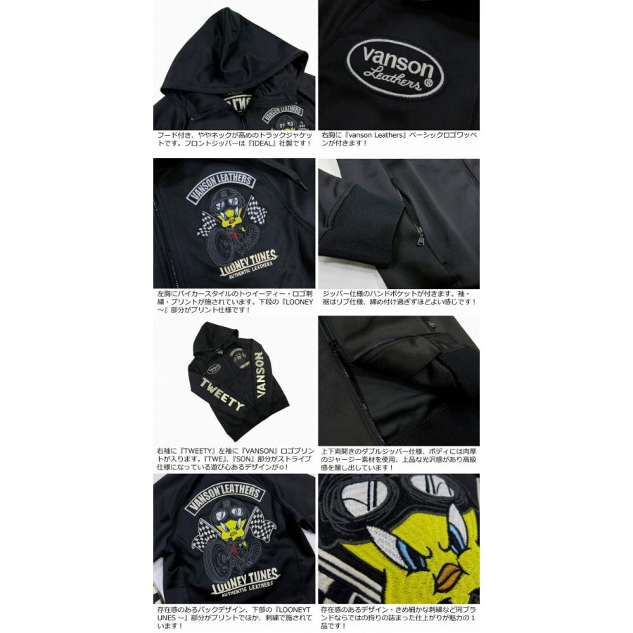 VANSON（バンソン） × LOONEY TUNES トゥイーティー コラボ フード付