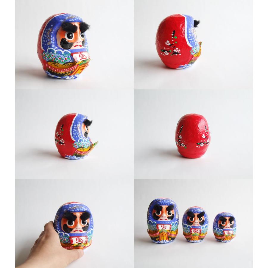 郷土玩具 民藝 宮城県 仙台張子 松川だるま 宝船 3寸 : おまめ - 通販