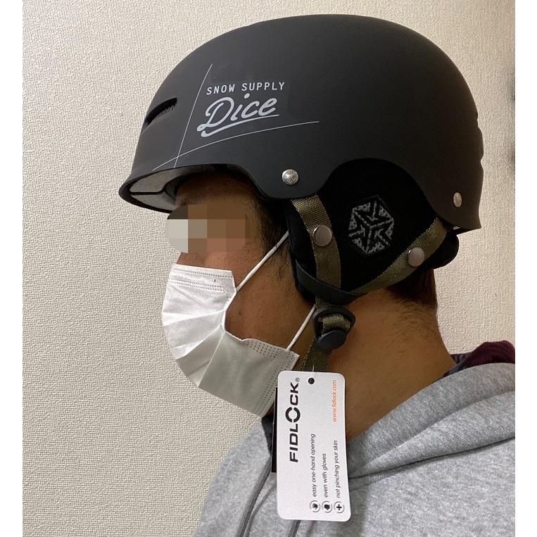 DICE（ダイス） スキー スノーボード ヘルメット 大人用 D5 MBK DICE