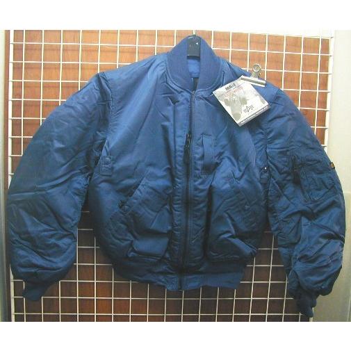 ALPHA VINTAGE ブルーMA-1 サイズ：M Made in USA : OutDoor CLUB
