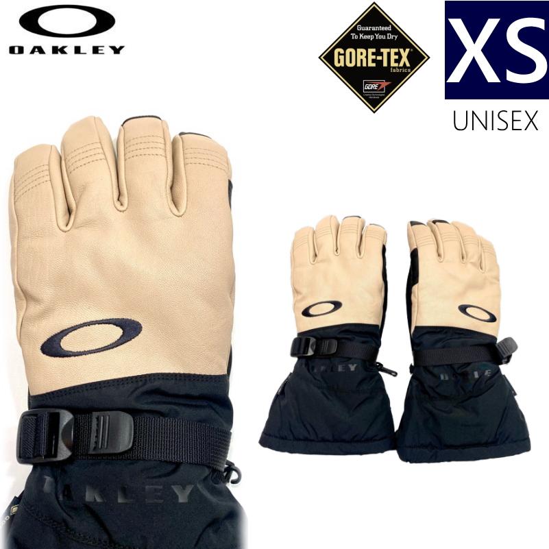 ◎24-25 OAKLEY ELLIPSE GOATSKIN GAUNTLET GLOVE カラー:HUMUS XS