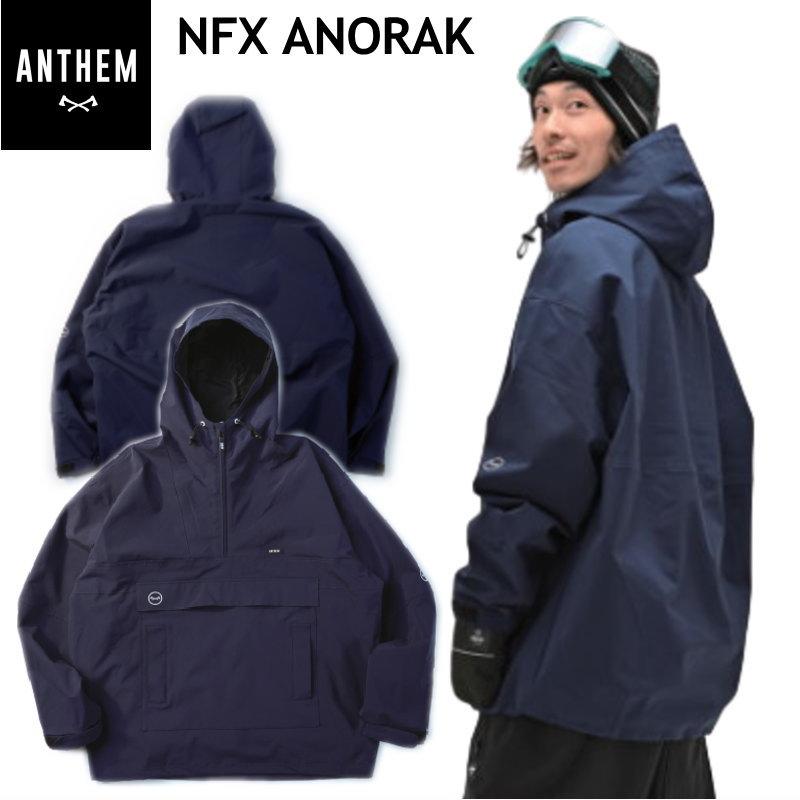 ◎ 24-25 ANTHEM NFX ANORAK JKT DARK NAVY AN2441 アンセム