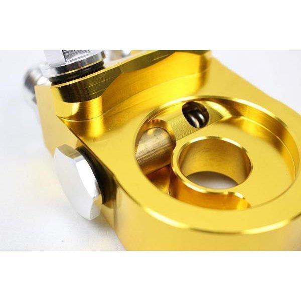 サンドイッチ オイルブロック サーモスタット内臓 オイルークーラー