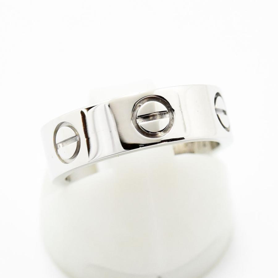 Cartier（カルティエ） リング ラブリング 指輪 K18WG 750 #49 約9号