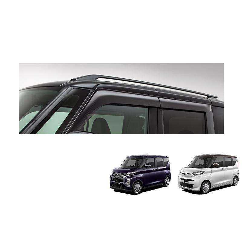 三菱（MITSUBISHI） (ZT)エクシードバイザー(ドアバイザー・前後左右分