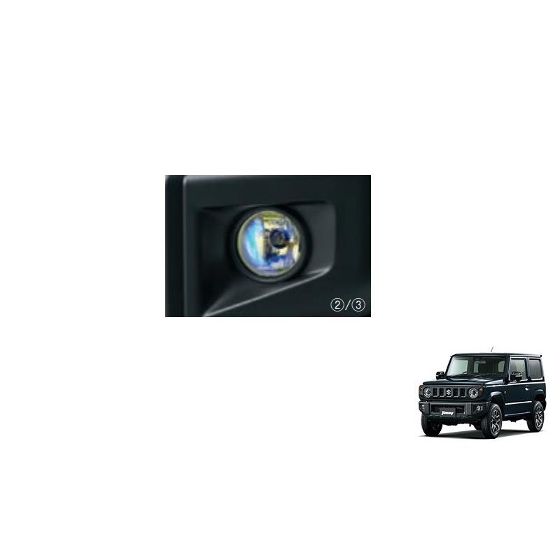 ジムニー (ZT)ハロゲンフォグランプ(IPF)(XG用/イエロー