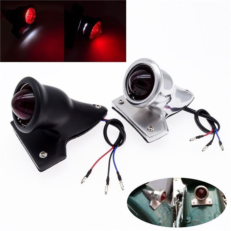 CROCKER復刻 テールライト アルミクロッカー ハーレー ナックル