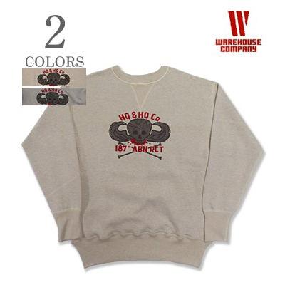 WAREHOUSE（ウエアハウス） 裏起毛 丸胴 セットインスリーブ