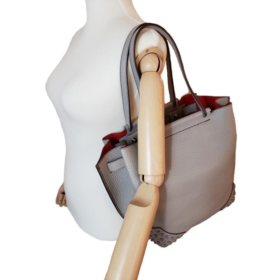 TOD'S（トッズ） 【極美品】 【トッズ】 ウェーブ トートバッグ