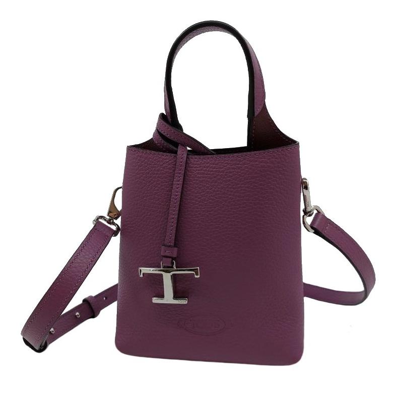 TOD'S（トッズ） TOD'S トッズ「未使用品」Tタイムレス レザー バッグ