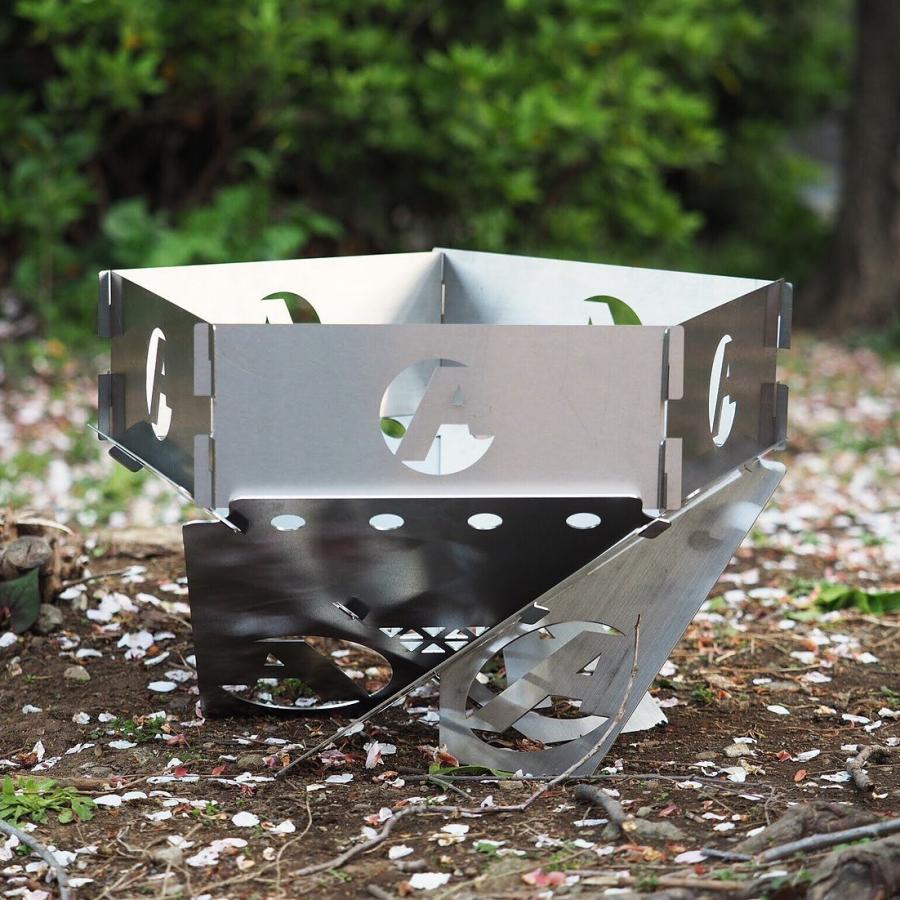 アシモクラフト takibi_no_asi（焚き火台）リアルツリー おしゃれな