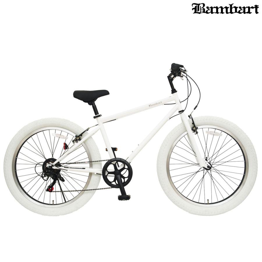 ファットバイク26インチ シマノ6段変速 極太タイヤ バンバリ スポーツ