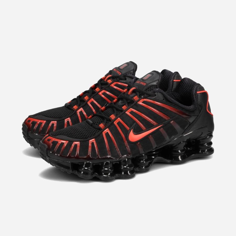 ショックス NIKE SHOX TL ナイキ メンズ BLACK/BLACK/LIGHT CRIMSON