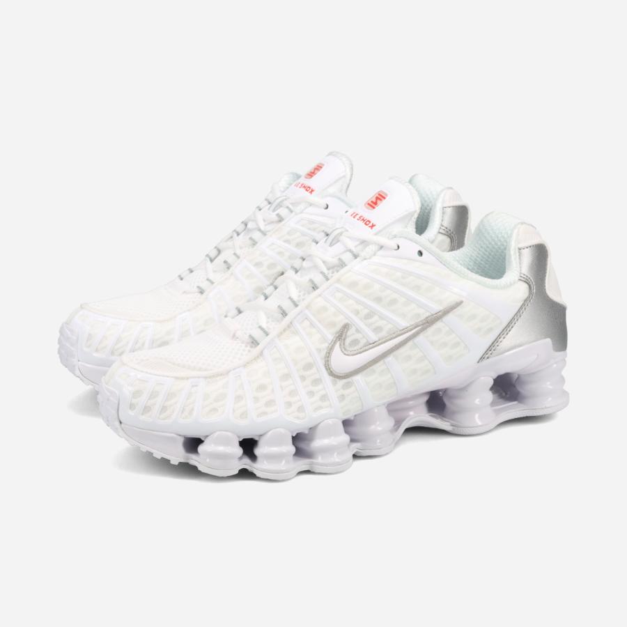 ショックス NIKE SHOX TL ナイキ メンズ WHITE/METALLIC SILVER/MAX