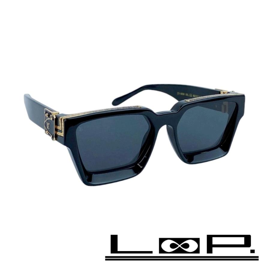 □美品□ ルイヴィトン ミリオネア サングラス アイウェア GP ブラック