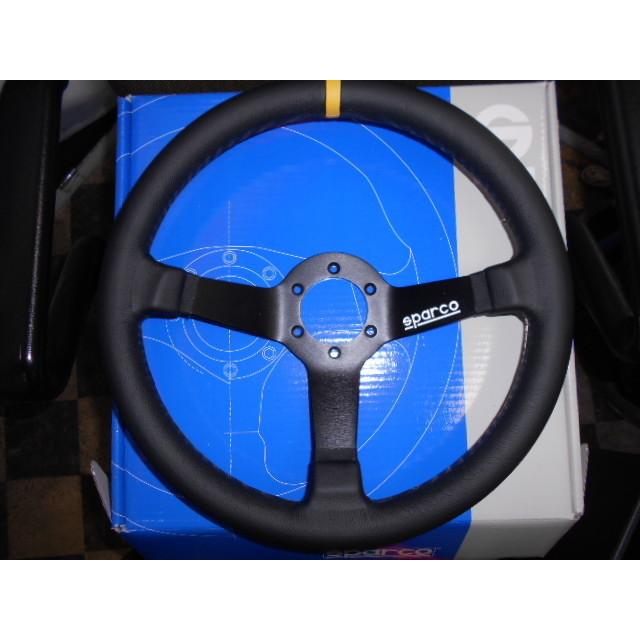 SPARCO JAPAN スパルコ 正規品 R345 スムースレザー ステアリング