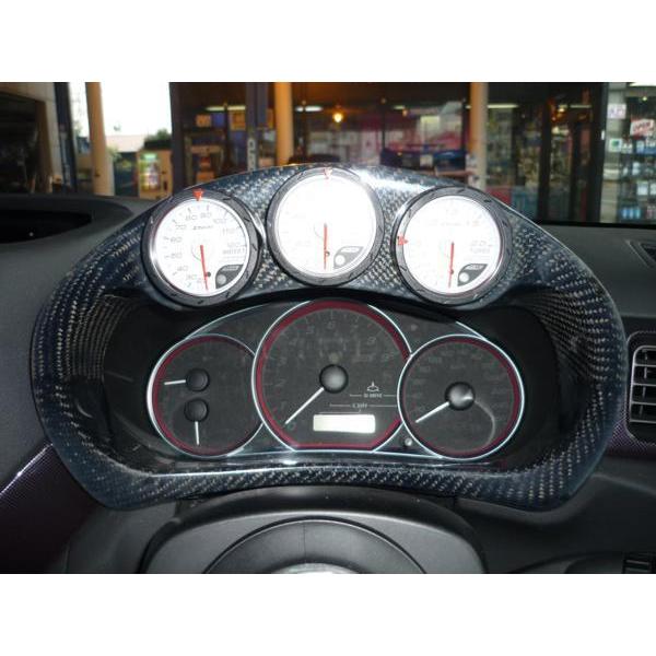 ラ・アンスポーツGRB/F.GVB/F型用52Φ3連カーボンメーターフード（受注