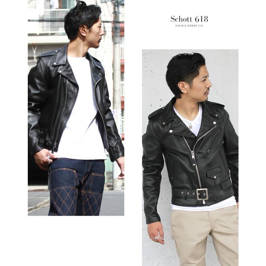 Schott N.Y.C（ショット） Schott ダブルライダース 618 ダブル