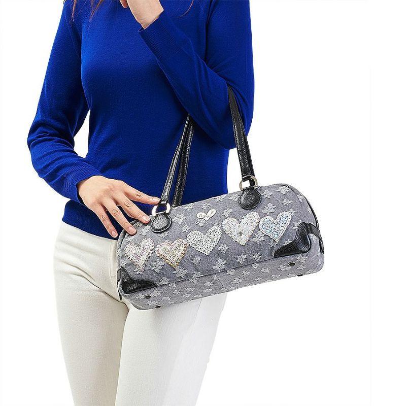 Think Bee!（シンクビー） ホワイトハート ミニボストンバッグ