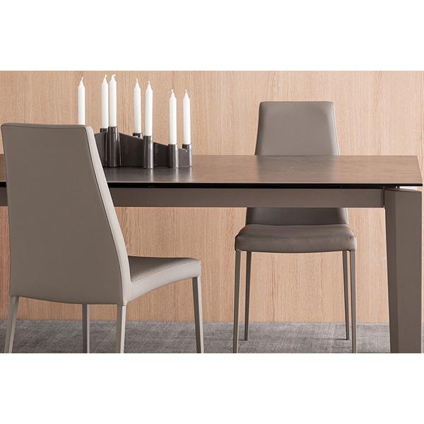 calligaris（カリガリス） ダイニングチェア アイーダ AIDA トープ座面