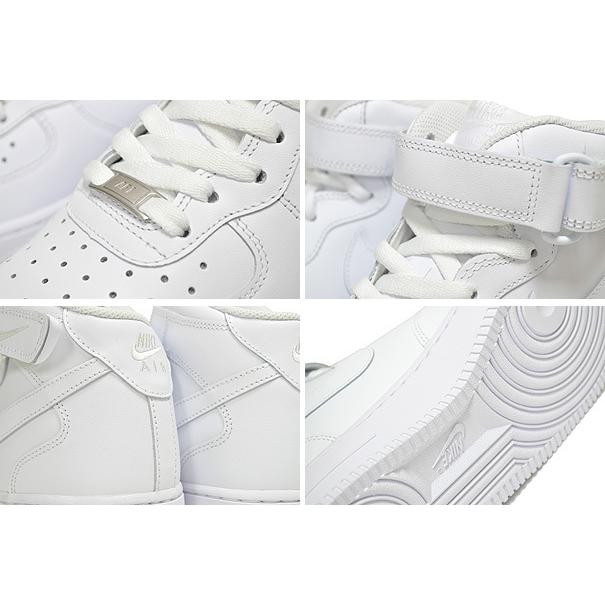 エア フォース 1 NIKE AIR FORCE MID 07 white/white cw2289-111