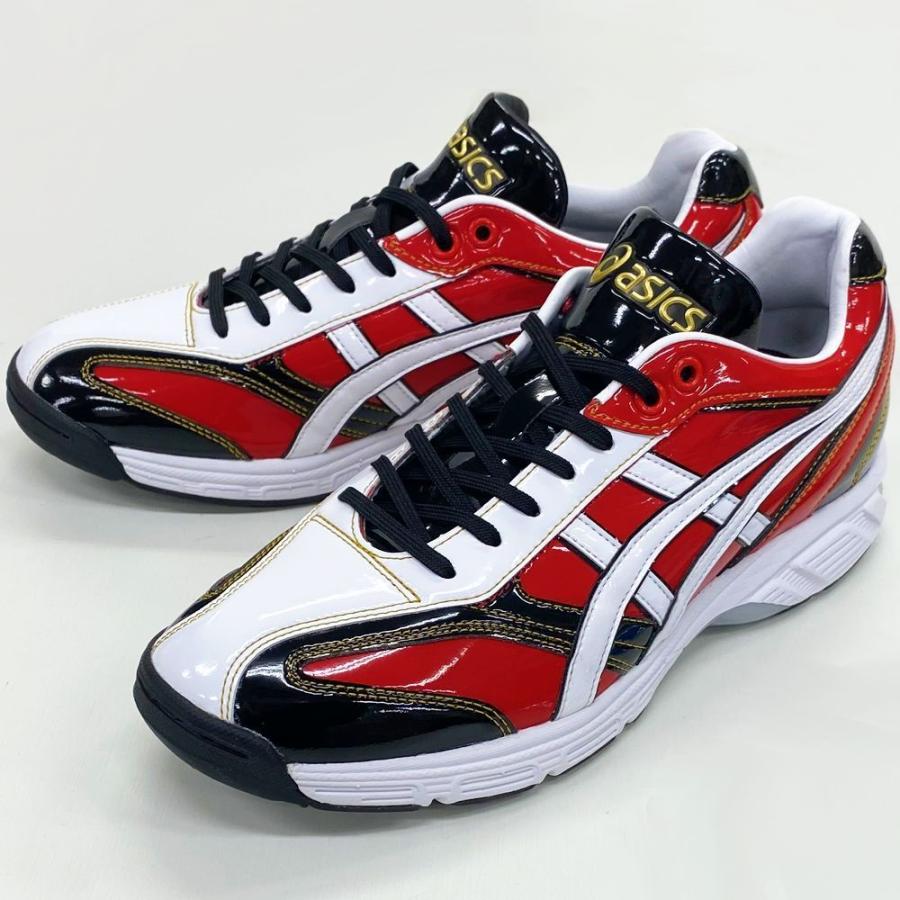 ASICS（アシックス） 【サイズ交換送料無料】ブラック×レッド 野球