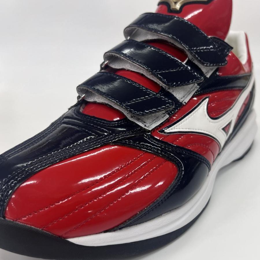 MIZUNO（ミズノ） 【サイズ交換送料無料】ネイビー×レッド 野球