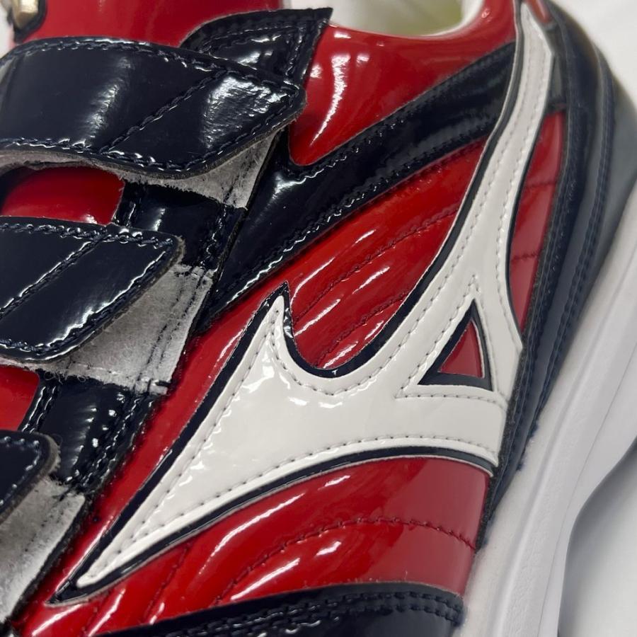 MIZUNO（ミズノ） 【サイズ交換送料無料】ネイビー×レッド 野球