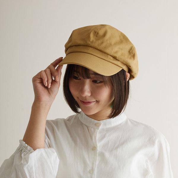 コットン 6パネル キャスケット 58cm 61cm メンズ レディース : 帽子