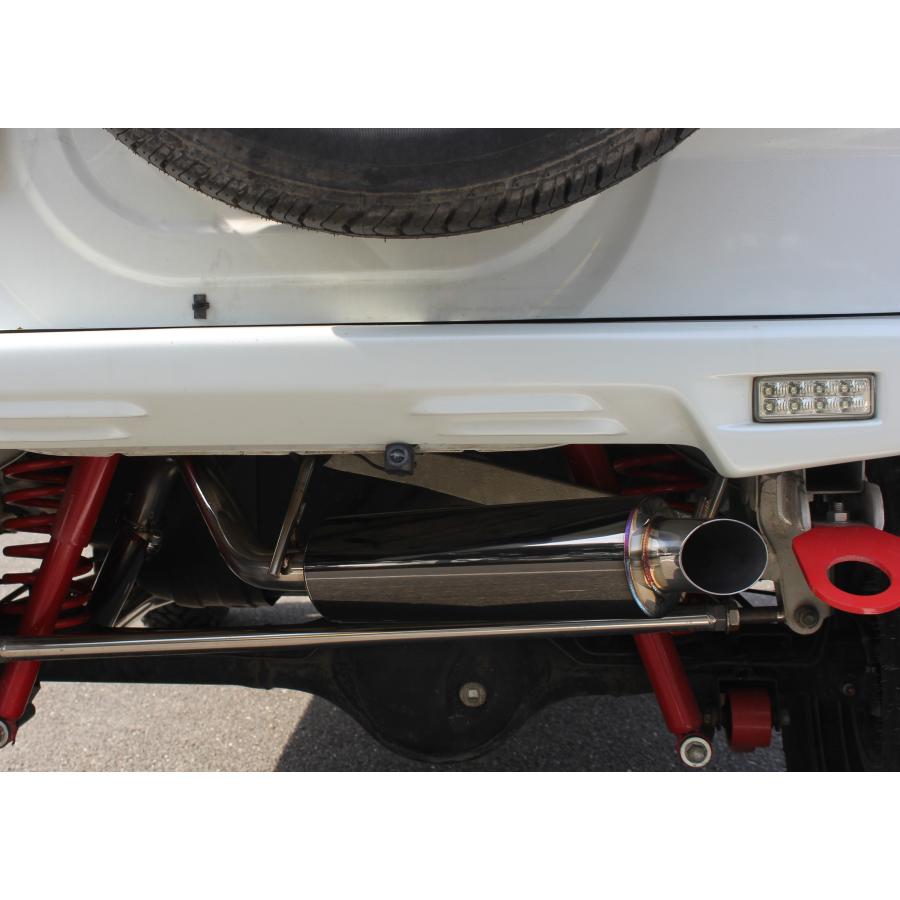 スズキ（SUZUKI） ジムニー マフラー JB23W 1〜10型 ショートバンパー