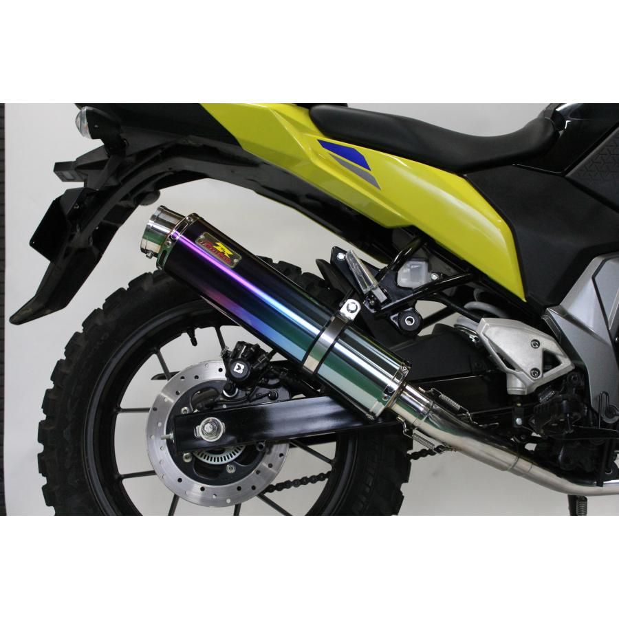 Vストローム Realize Vストローム250SX バイクマフラー 8BK-EL11L Aria