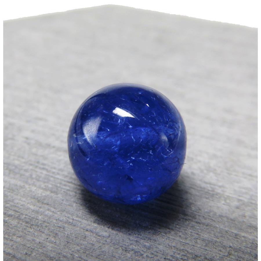 高品質ビーズ タンザナイト 9.8〜10.2mm AAAA 写真よりクリアー感あり