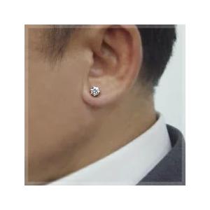 あすつく 一粒ダイヤモンドピアス 大特価 pt900 K18YG PG 計2.0ct 片耳